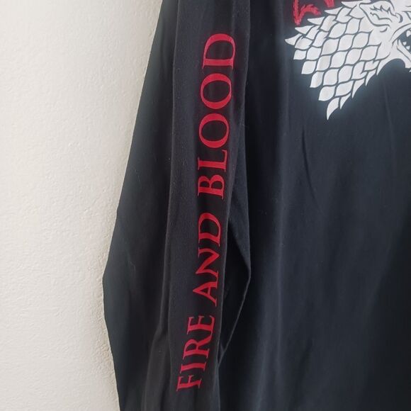 Game of Thrones long sleeve black shirt size XL - Picture 5 of 6